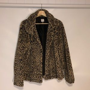 Leopard coat